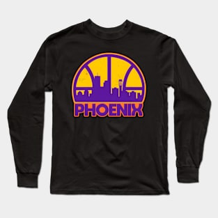 Phoenix Basketball Skyline Long Sleeve T-Shirt